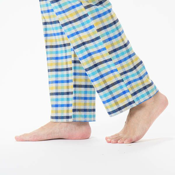 renoma】 ［紳士］先染 ネル チェック柄 パジャマ | arakawa ONLINE SHOP