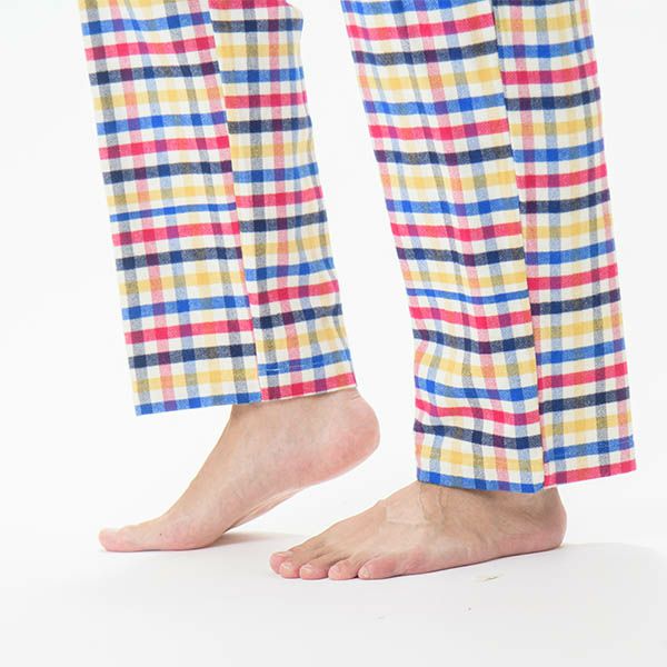 renoma】 ［紳士］先染 ネル チェック柄 パジャマ | arakawa ONLINE SHOP