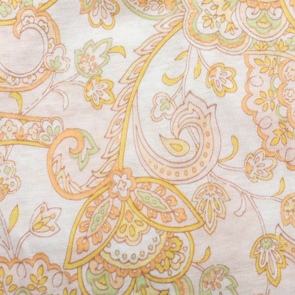 【Amour/アムール】天竺プリントくるみ仕様ペイズリー柄レギュラーショーツ