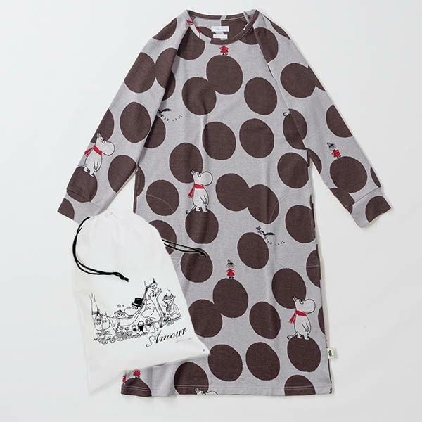 ラッピング済み＞【MOOMIN ムーミン】×【Amour アムール】ダブルジャ