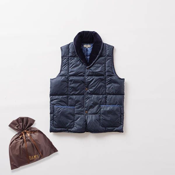 紳士] ダックス ダウン ベスト【DAKS】