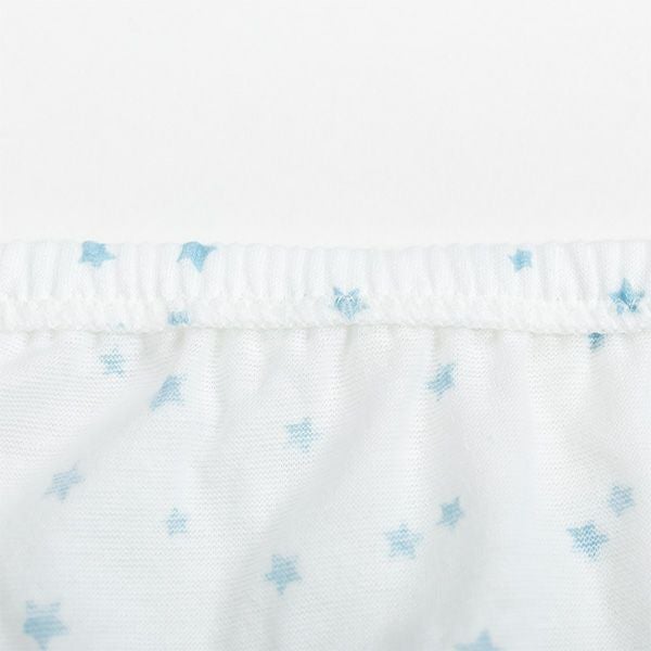 【ELLE】綿天竺くるみ仕様星柄レギュラーショーツ