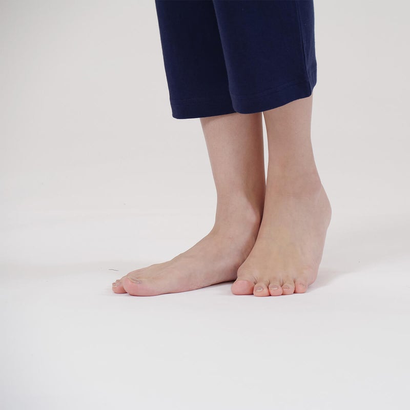 【MOOMINムーミン】×【Amourアムール】マルチカラー天竺プリント×無地ボトム7分袖・8分丈ズボンかぶりパジャマ