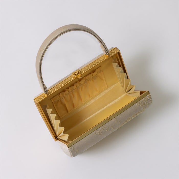 佐賀錦・七宝紋/金】草履バッグセット ≪留袖用≫ 和装小物 さんび