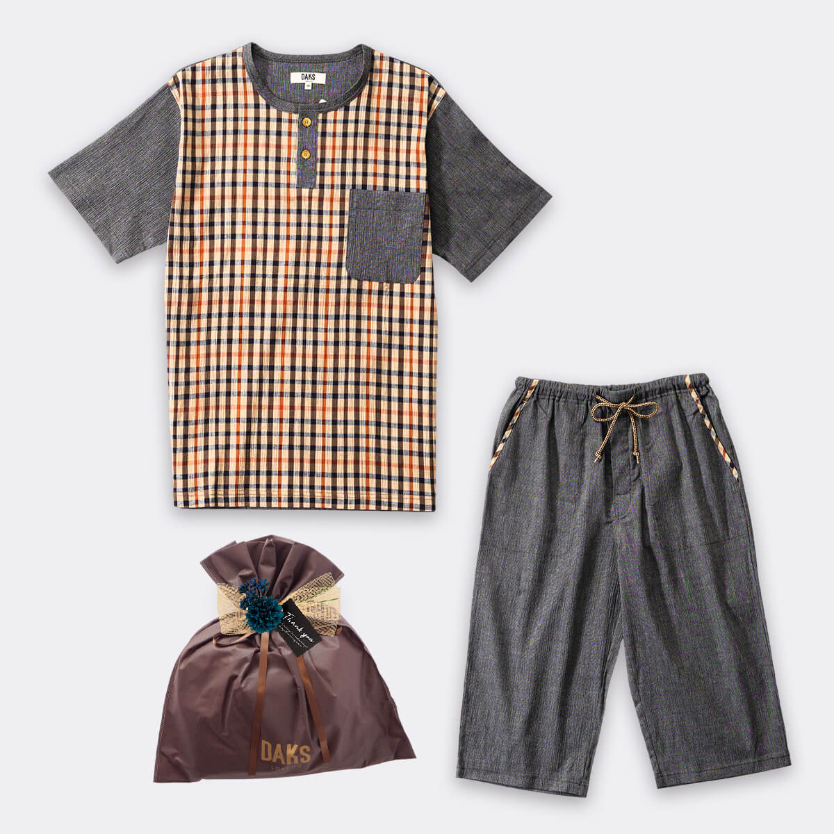 DAKS】接結ジャカード チェックワンピース | arakawa ONLINE SHOP